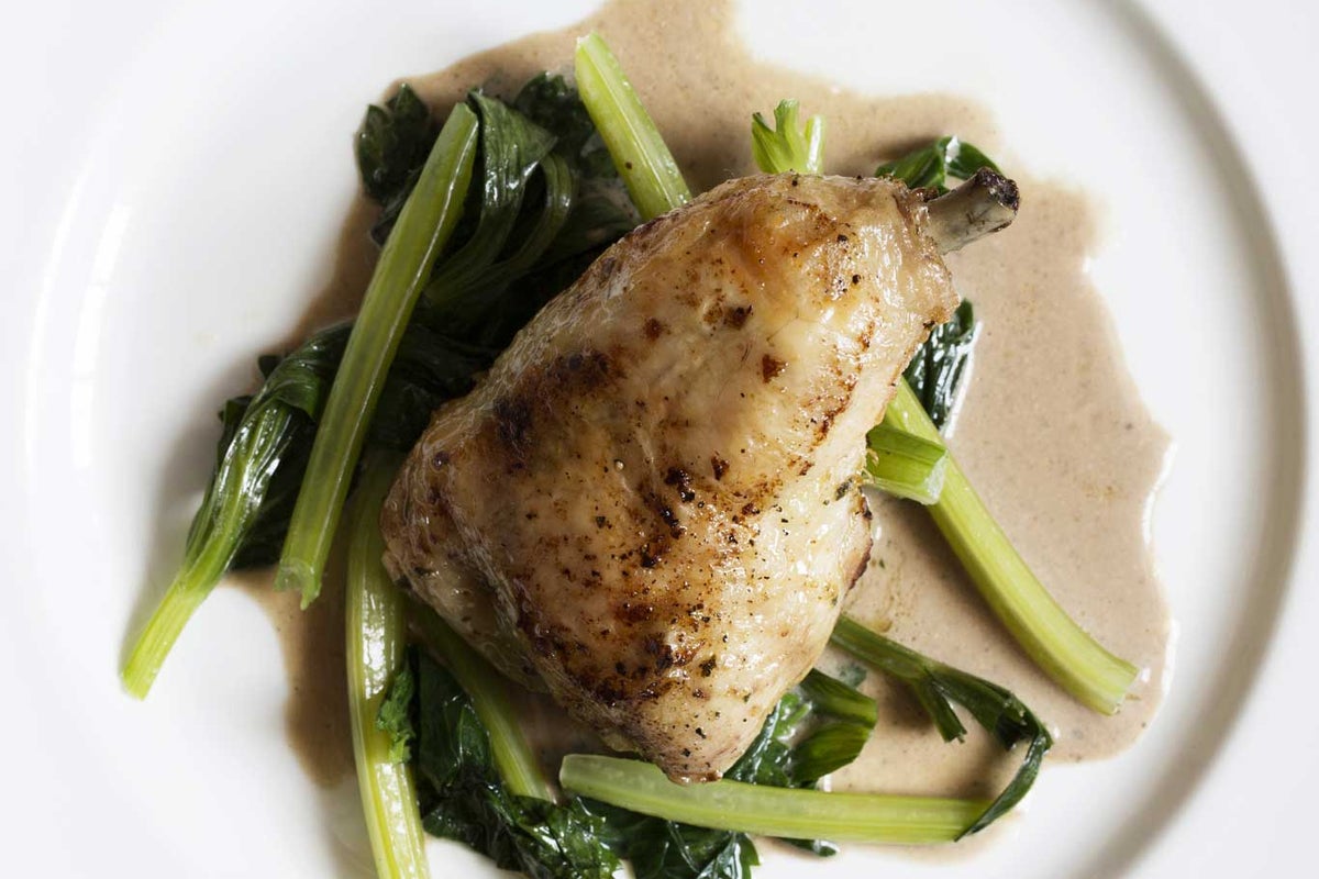 Jambonette of chicken with celery | The Independent | The Independent