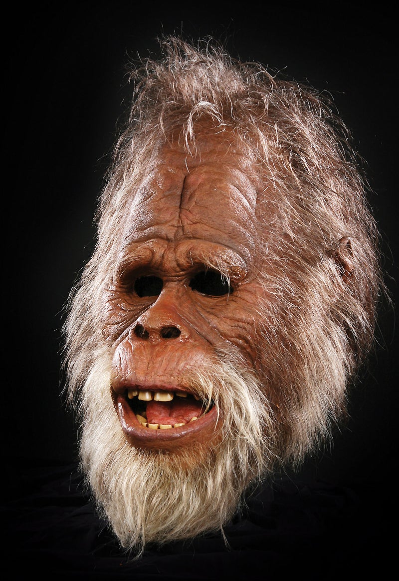 Definitely NOT seen in Tunbridge Wells: The original animatronic Harry head from the film 'Harry and the Hendersons' (Universal Studios 1987) - the tale of a family being adopted by a Yeti