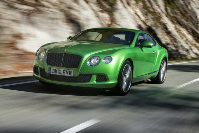 Status symbol: The Bentley Continental GT Speed