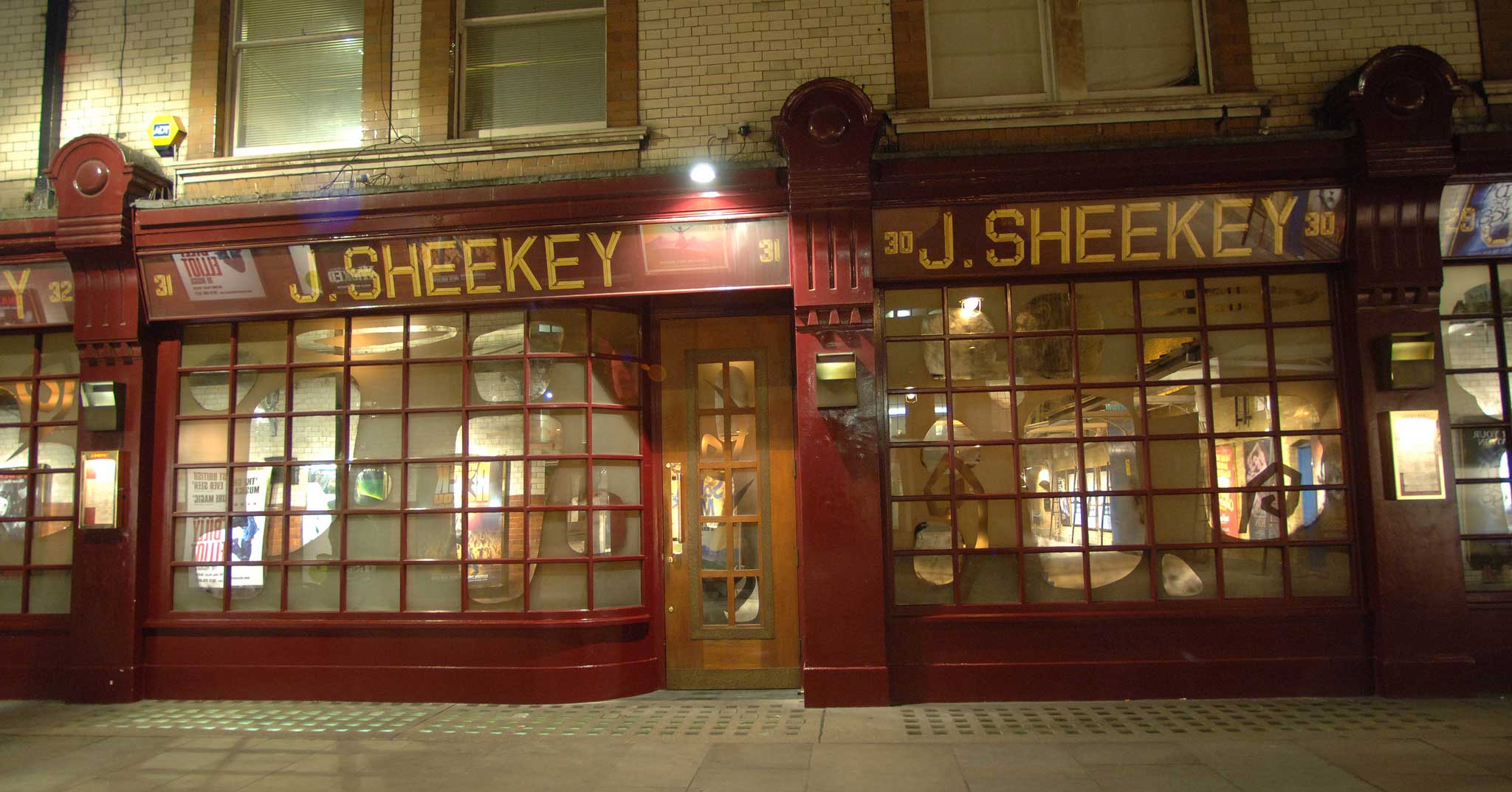 Top table: J Sheekey is a striking establishment