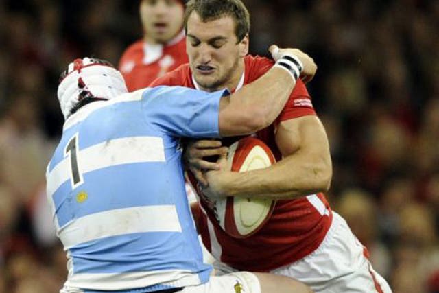 Sam Warburton’s most recent game was the defeat to Argentina