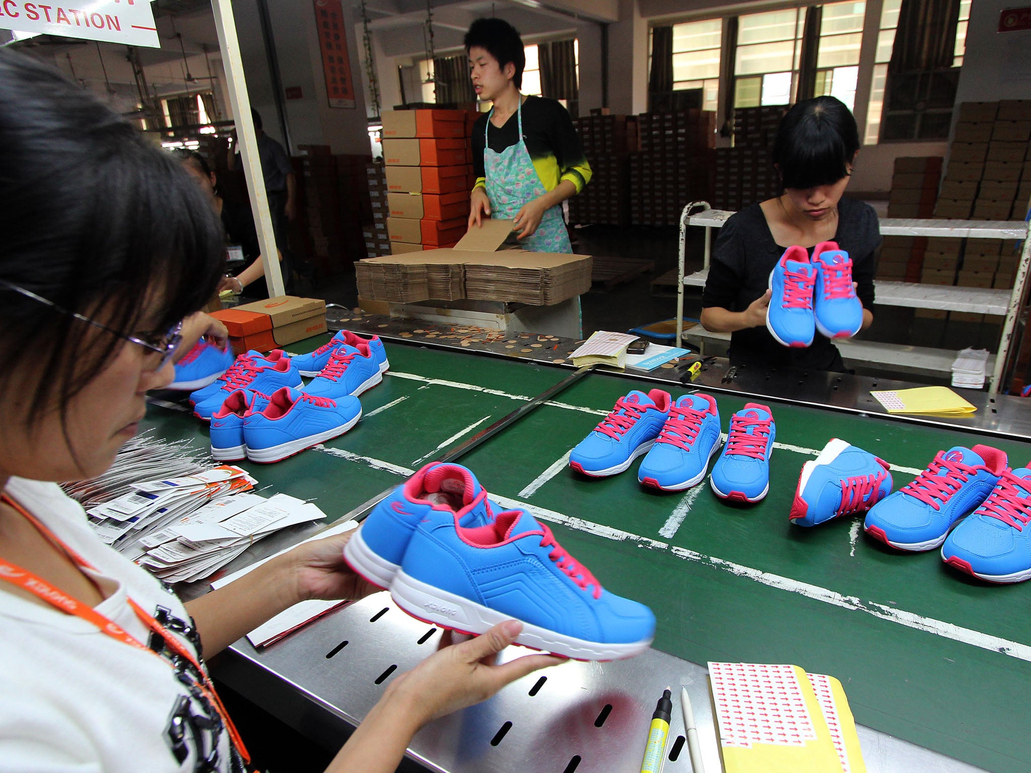 Manufacturing in China is showing growth once more