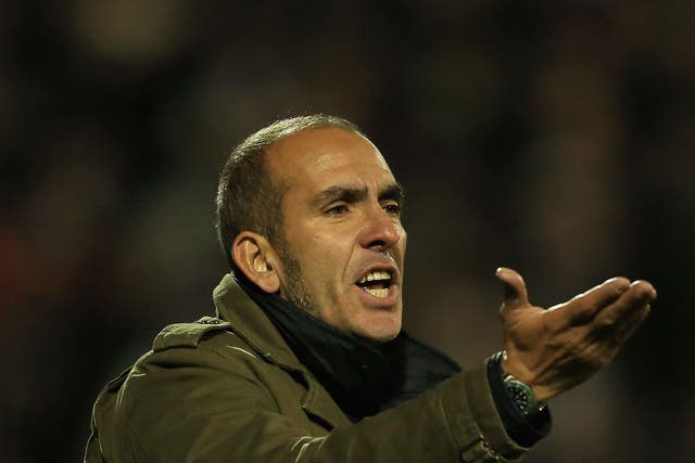 Paolo Di Canio, manager of Swindon Town