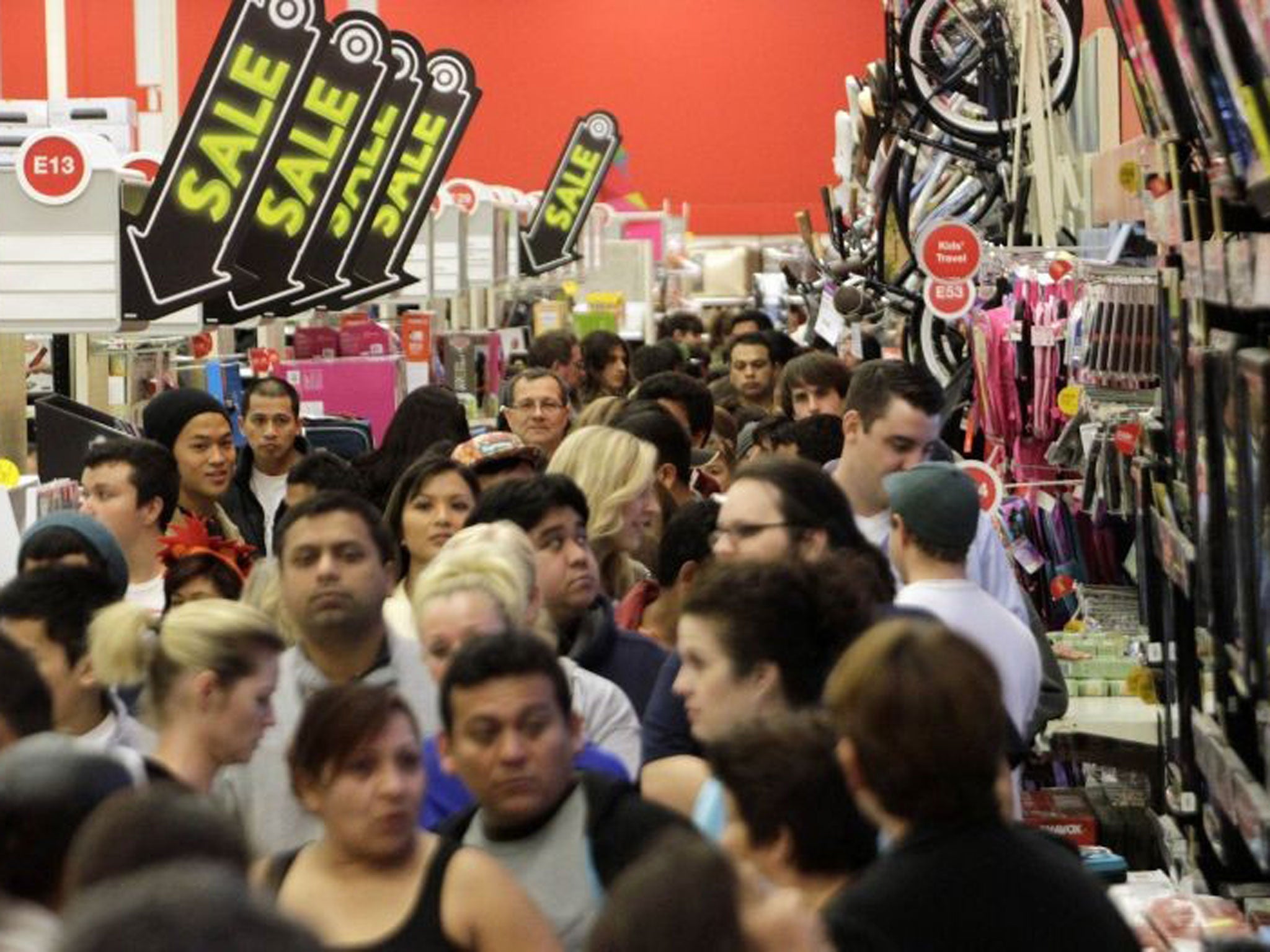 The traditional shopping frenzy takes place the day after Thanksgiving in the US and marks the beginning of the Christmas shopping season, with an estimated 147 million people in the US expected to hit the shops.