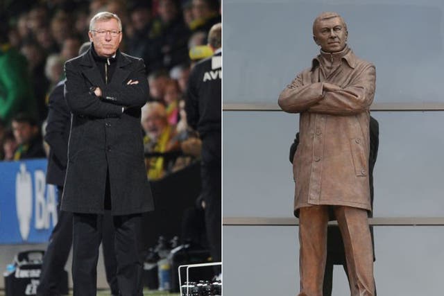Life imitates art: Alex Ferguson and the new statue