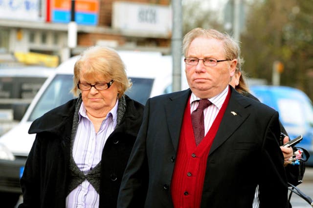 Bobby Roberts who was convicted on three counts of causing unnecessary suffering to Anne the Asian elephant, and his wife Moira, who was cleared of all three charges