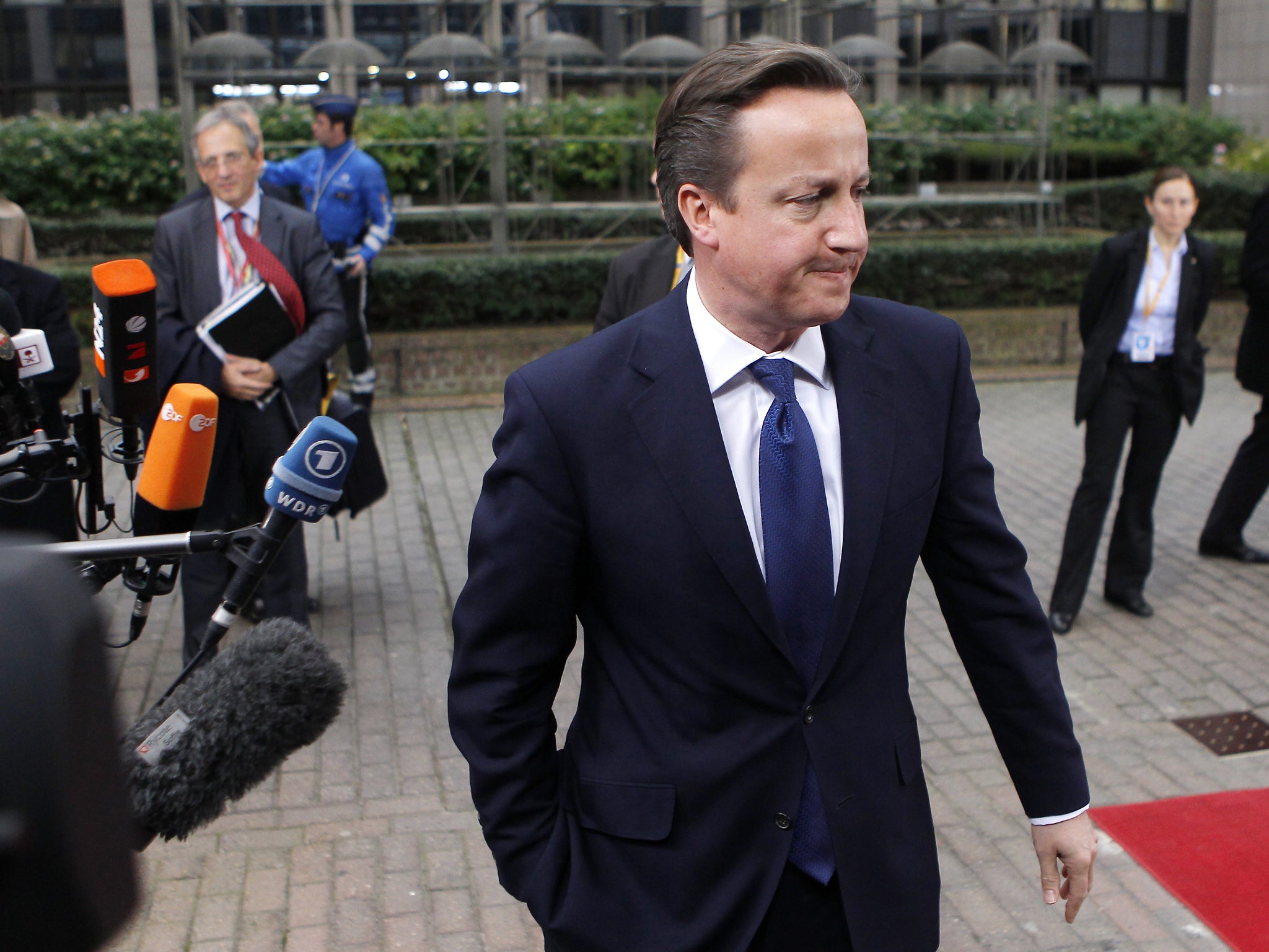 David Cameron had called for an extra €50bn of cuts in the spending programme for 2014-20