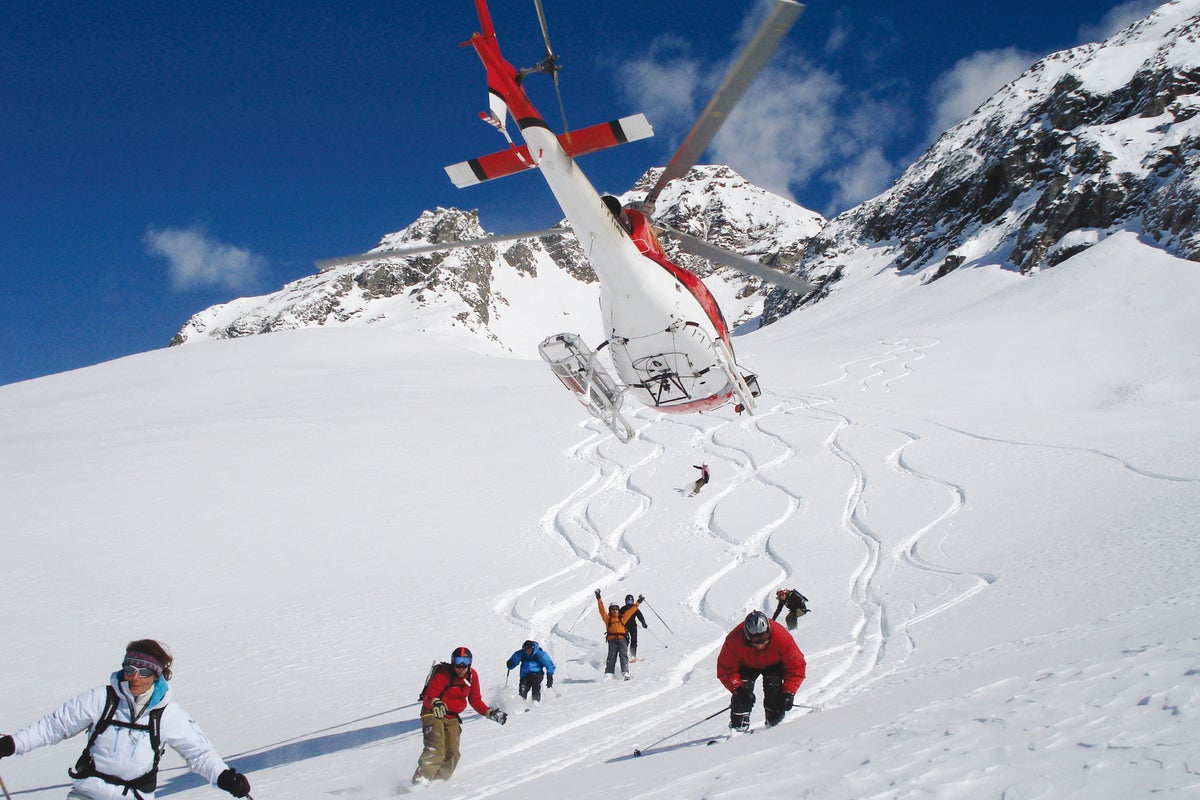 Heliboarding in Italy: Dropped from blades of glory to powder heaven ...