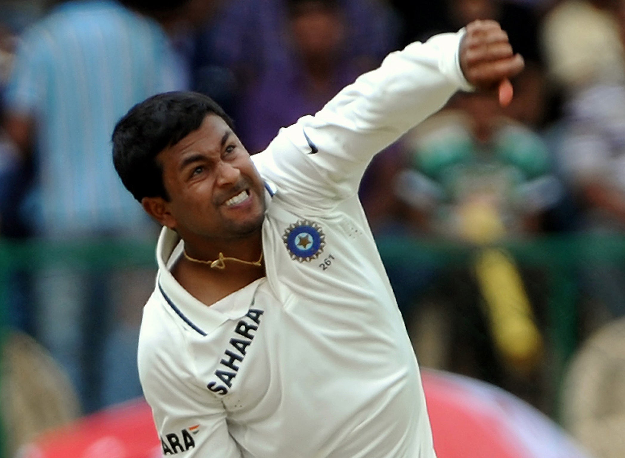 Left-armed and dangerous: India’s Pragyan Ojha has troubled England
