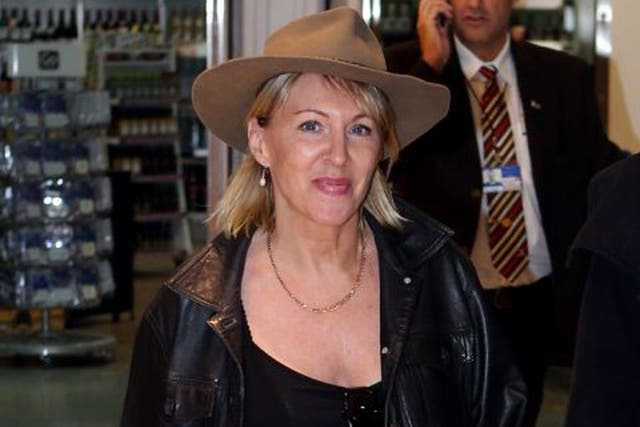 Nadine Dorries arrives back in Britain today to face the music after her appearance on Iím A Celebrity... Get Me Out of Here!