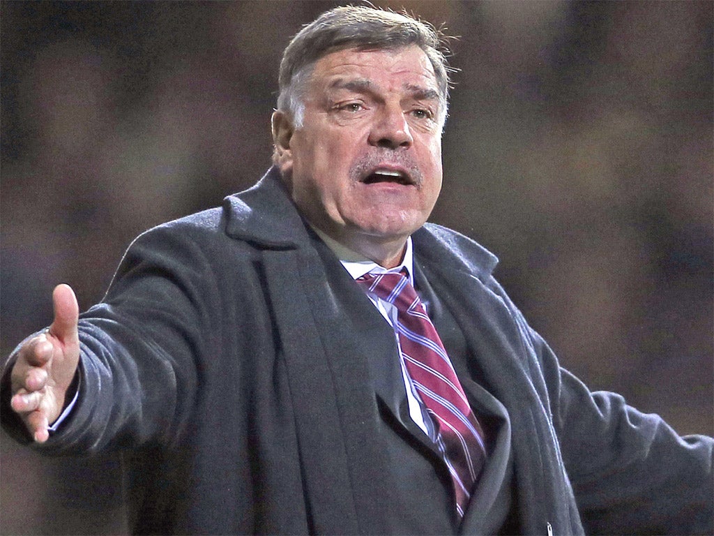 Sam Allardyce: Condemned anti-Semitic chants by a ‘small minority’ of West Ham fans