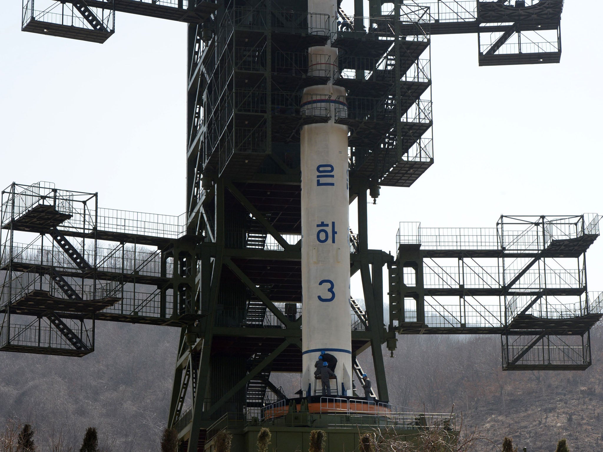 Tangachai -ri space centre, North Korea