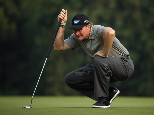 Ernie Els is a fan of the long putter