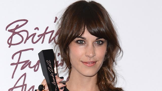 Alexa Chung won the British Style Award for her quirky and individual look, as voted for by the British public. 'Eye bags = the new It-bags,' she tweeted the following morning