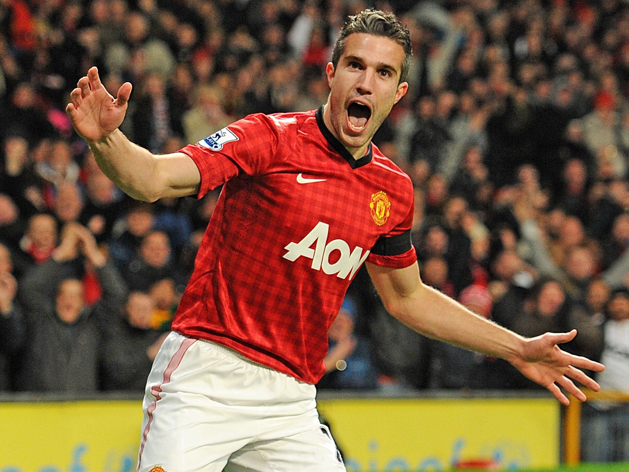 Manchester United Striker Robin Van Persie Wants Even More Goals The   Pg 76 Van Persie Pa 