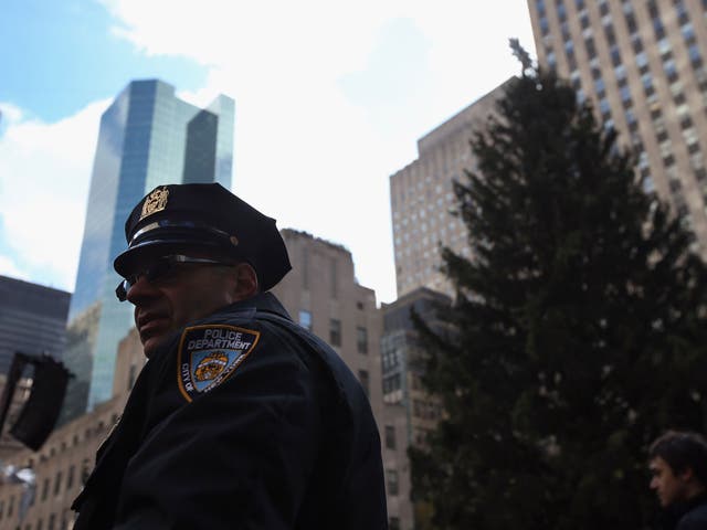 The rare occasion came as New York approached the end of a year when the city's murder rate is on target to hit its lowest point since 1960.