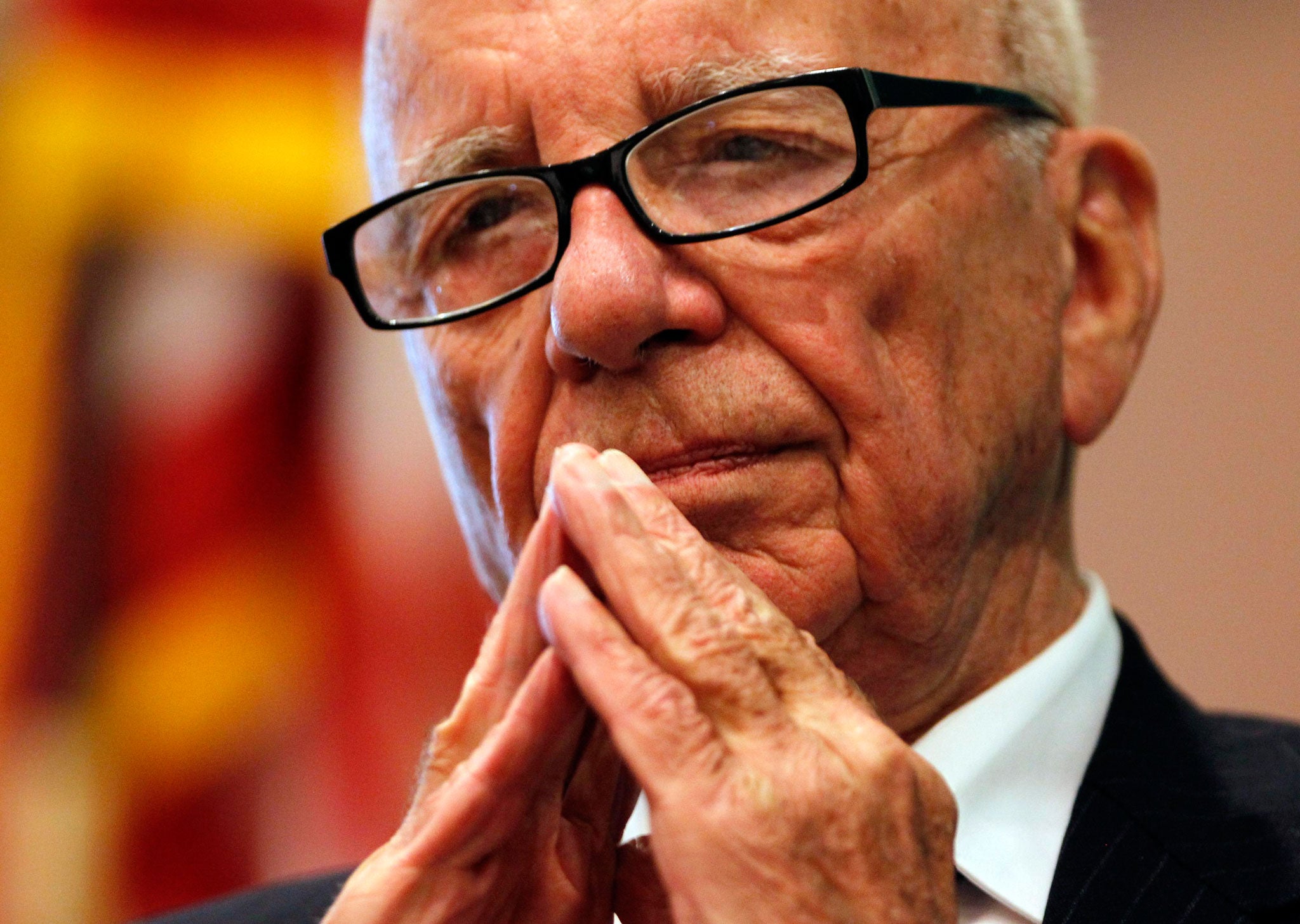 Turning the page? Rupert Murdoch