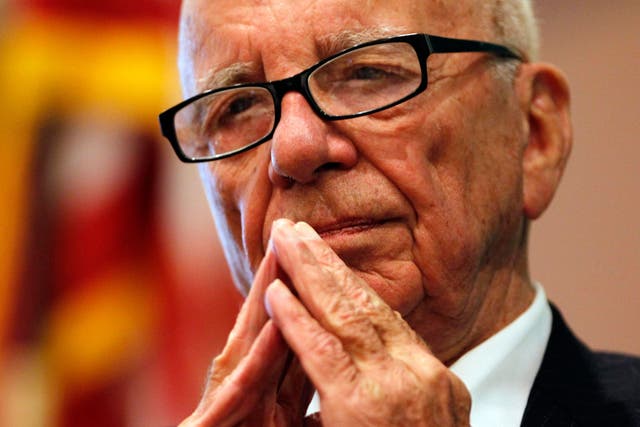 Turning the page? Rupert Murdoch