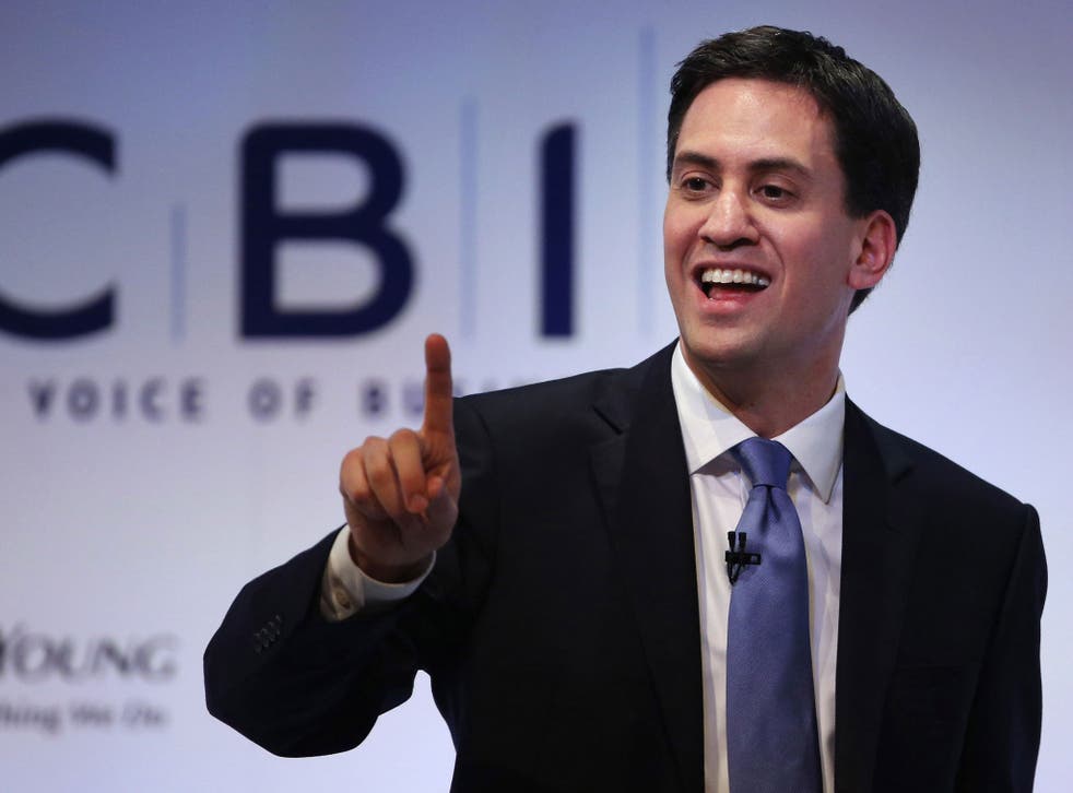 Ed Miliband: 'The case is compelling. The evidence is overwhelming. This is a once-in-a-generation opportunity to make change the public can trust.'