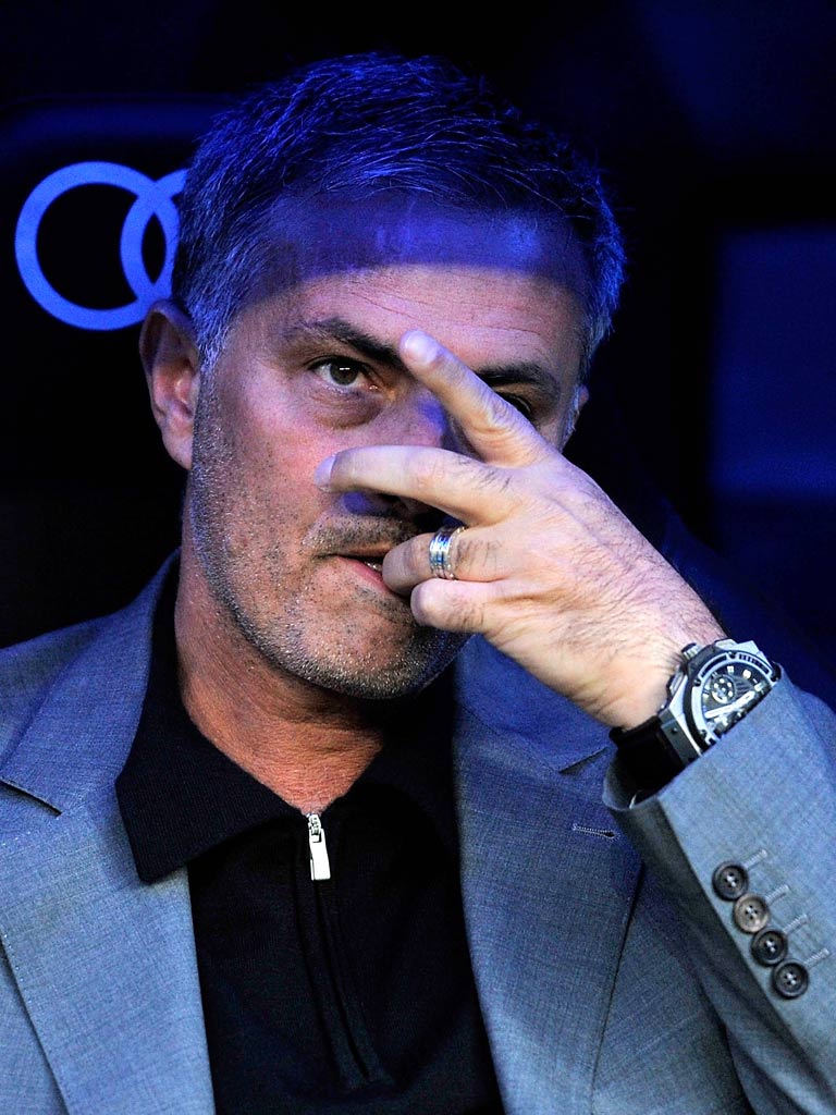 Real Madrid manager Jose Mourinho
