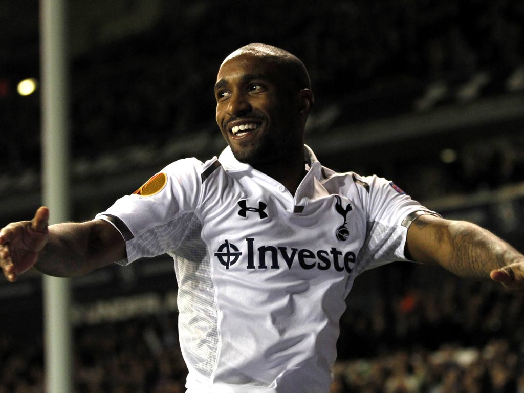 Tottenham striker Jermain Defoe