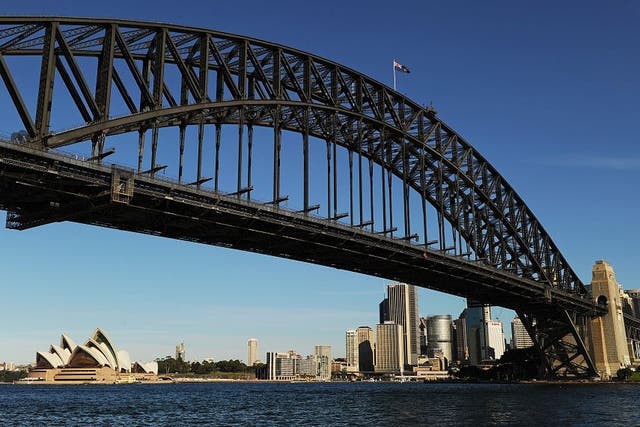 Sydney Harbour Bridge: Throgmorton has exposure to Australian infrastructure afp/Getty Images