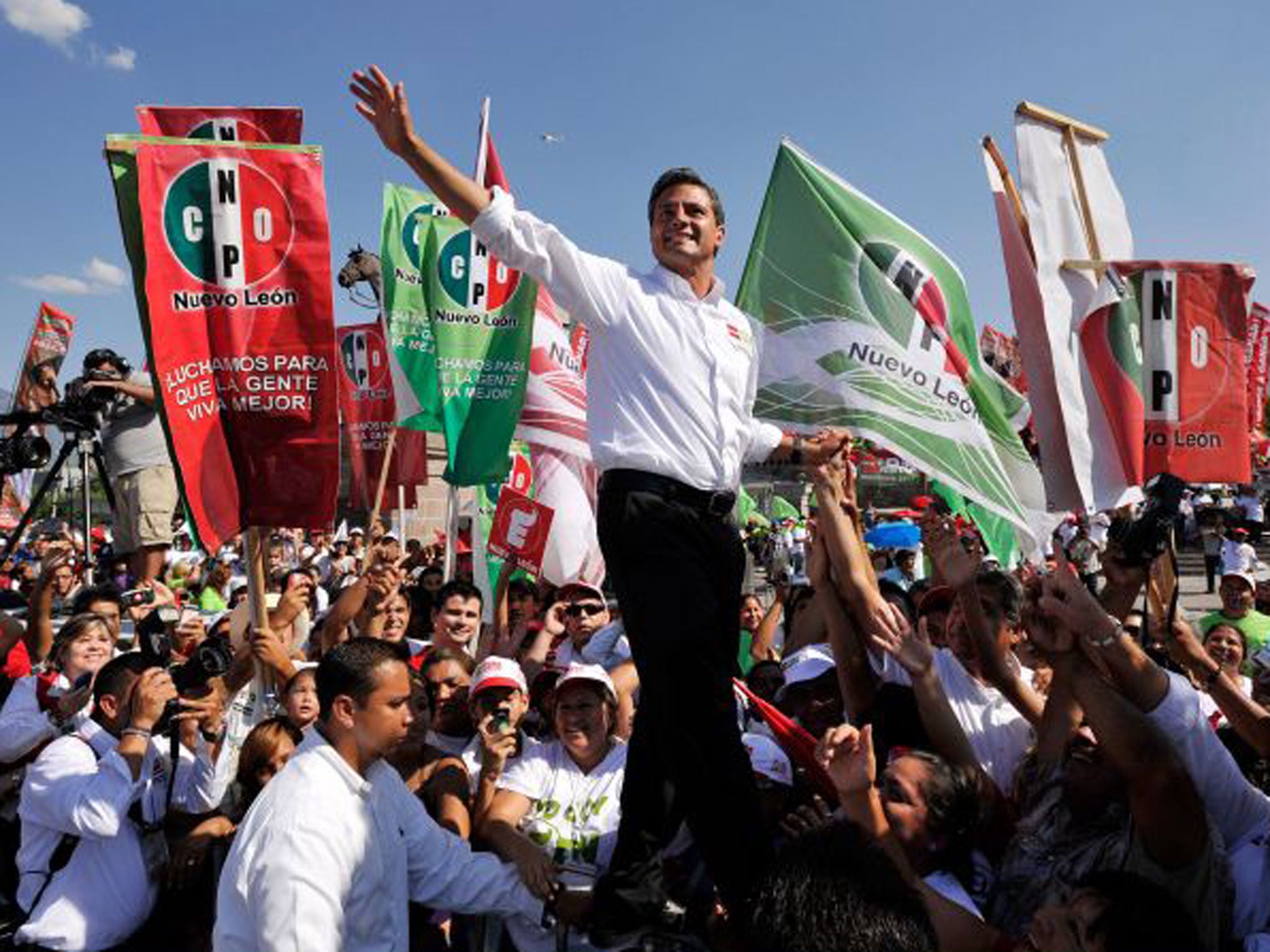 Mexico’s new president, Enrique Peña Nieto, will be sworn in today
