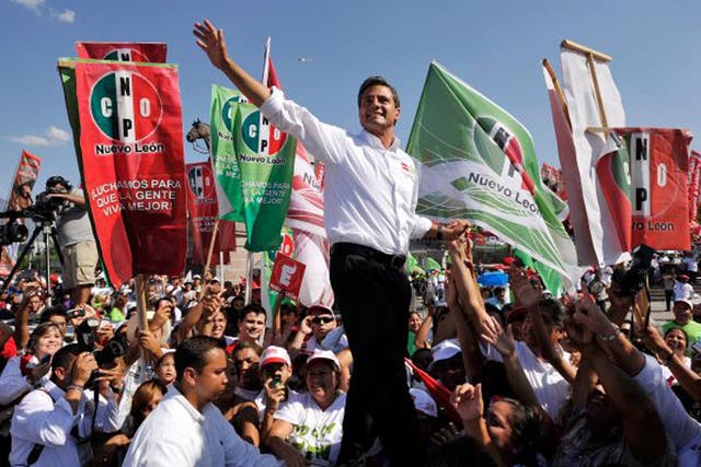 Mexico’s new president, Enrique Peña Nieto, will be sworn in today