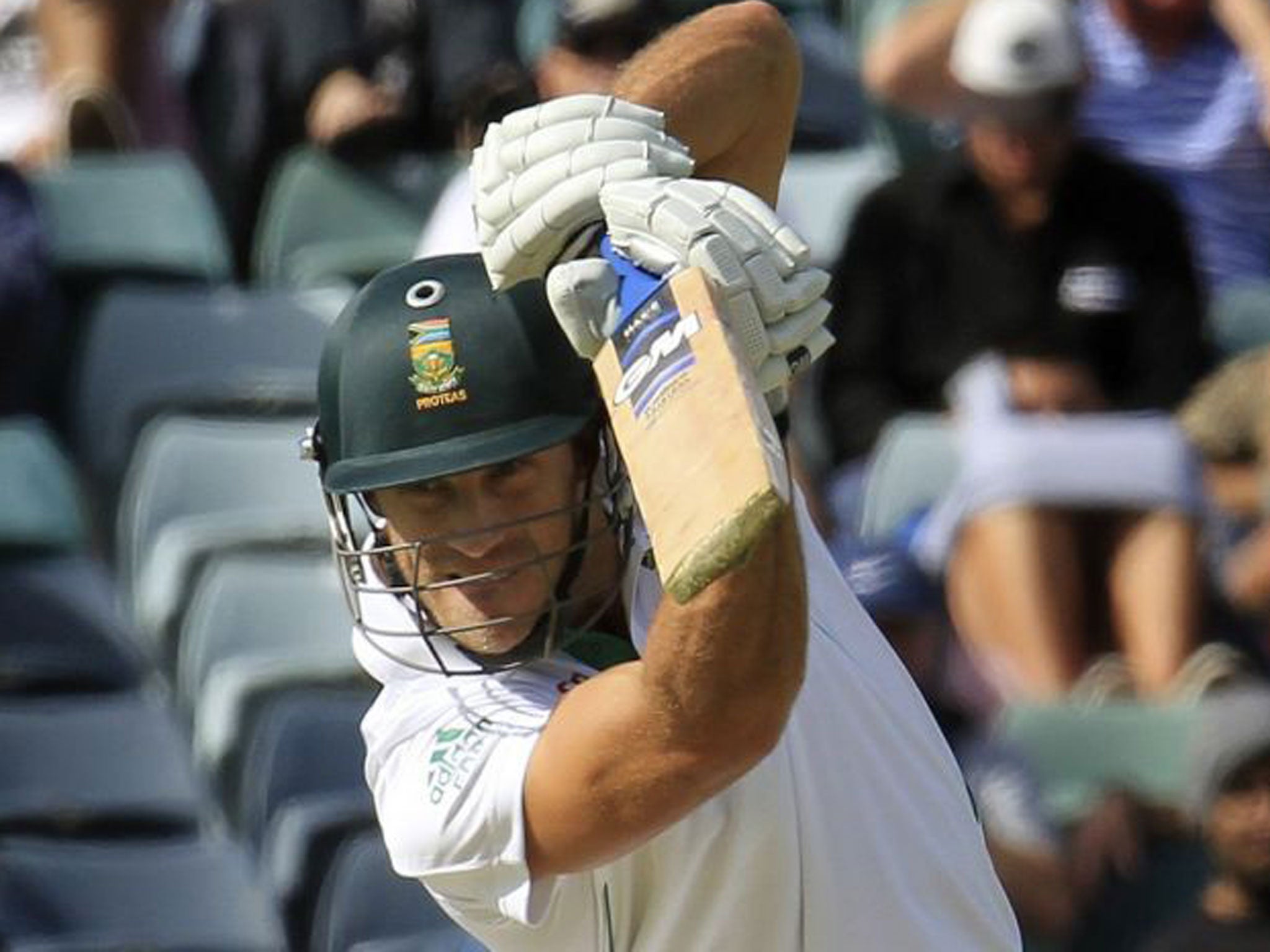 Faf du Plessis was the cornerstone of an epic rearguard action