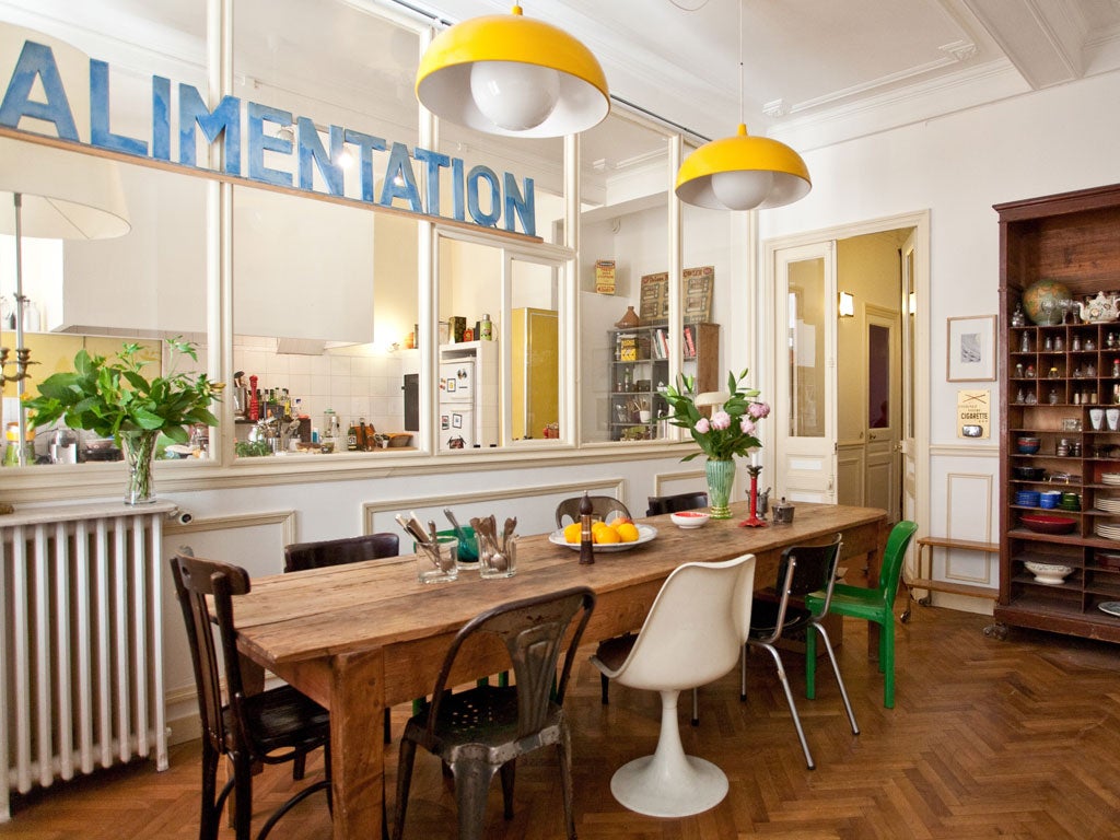 A good vintage: Edelweiss's weekend breakfast room