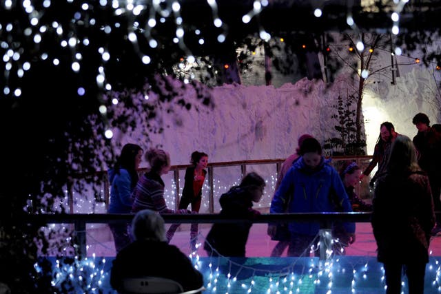 Take a spin: The Eden Project's indoor ice rink