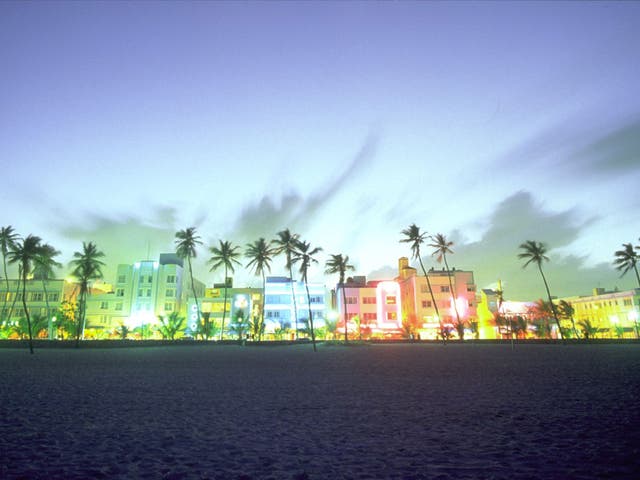 Light up: Ocean Drive's iconic buildings