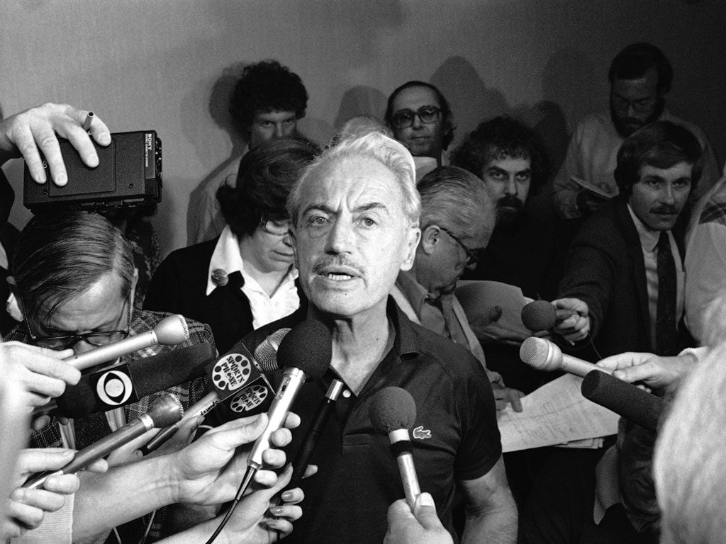 Game changer: Marvin Miller, former head of the baseball union, pictured in 1981