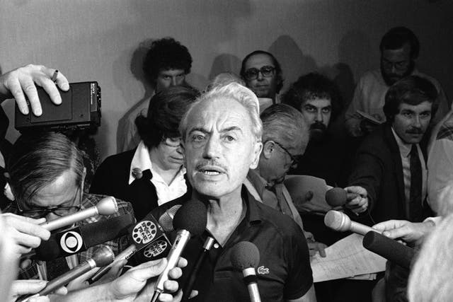 Game changer: Marvin Miller, former head of the baseball union, pictured in 1981