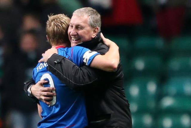 Bring it on home: Terry Butcher is delighted Inverness earned a replay