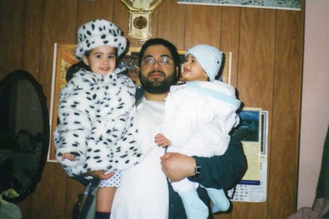 A life not lived: Shaker Aamer with two of his children before his arrest