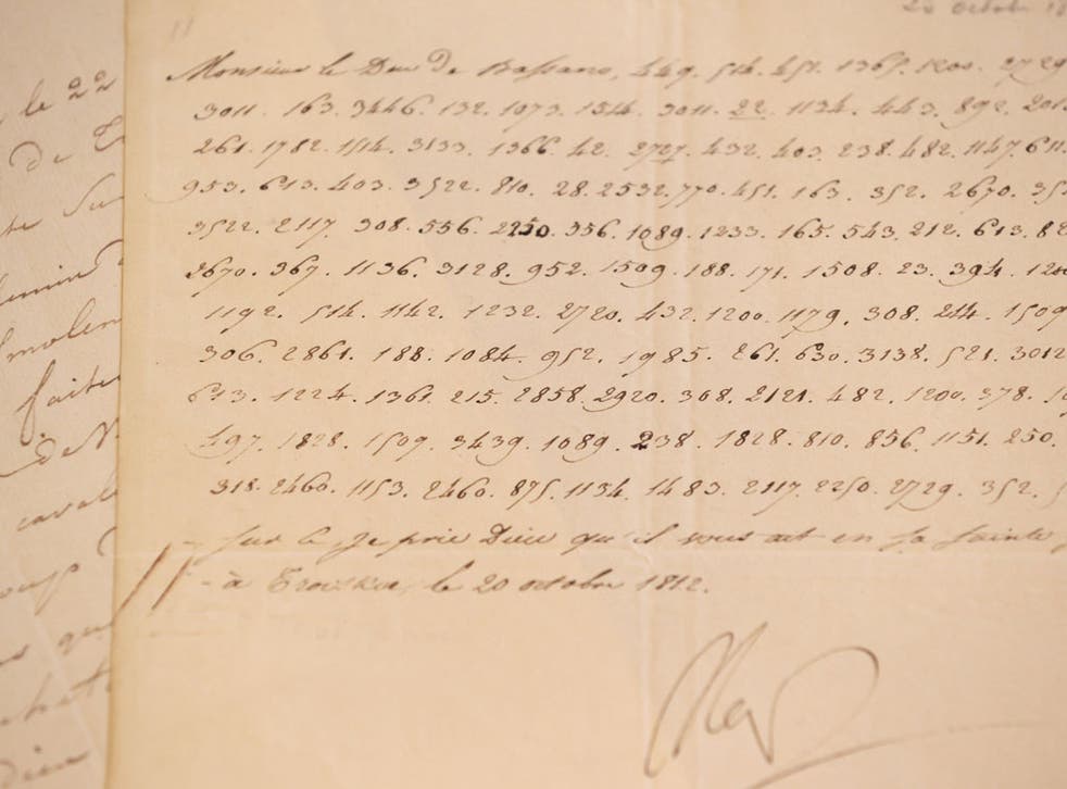 The letter in which Napoleon threatened to blow up the Kremlin