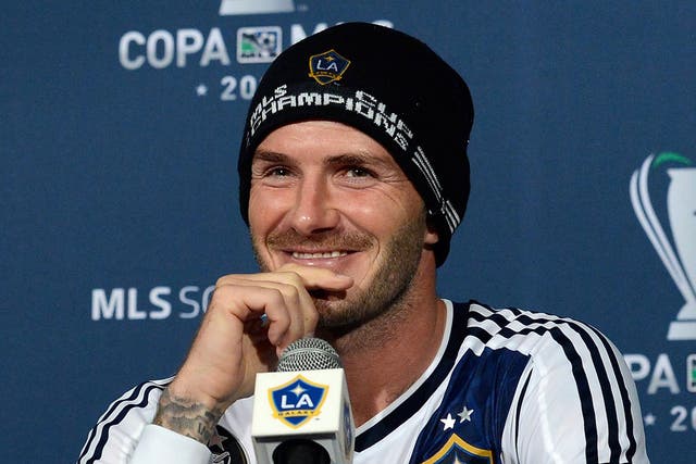 David Beckham: 'The foundations are there now in this league. It will continue to grow'