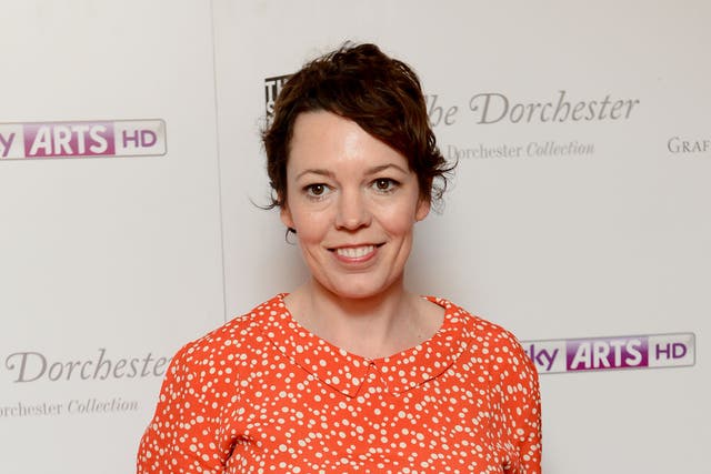 Olivia Colman is competing against herself in the Comedy Awards