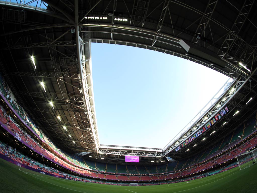 A view of the Millennium Stadium