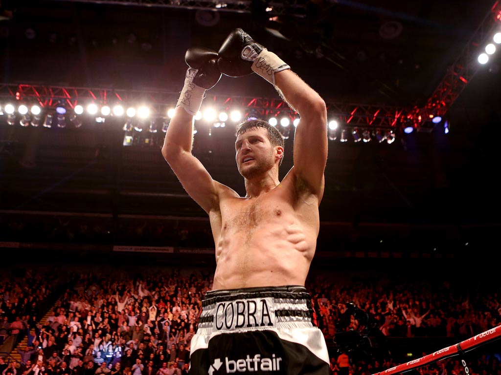 Carl Froch is among the boxers in Eddie Hearn's stable