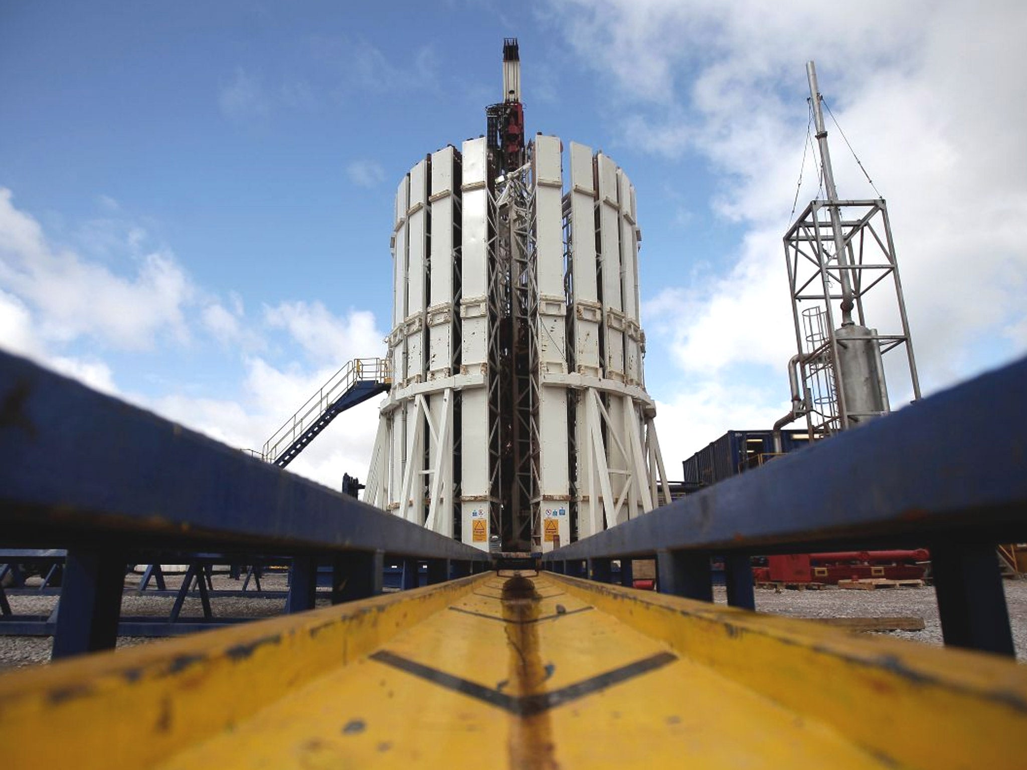 Fracking opponents were quick to criticise the plans
