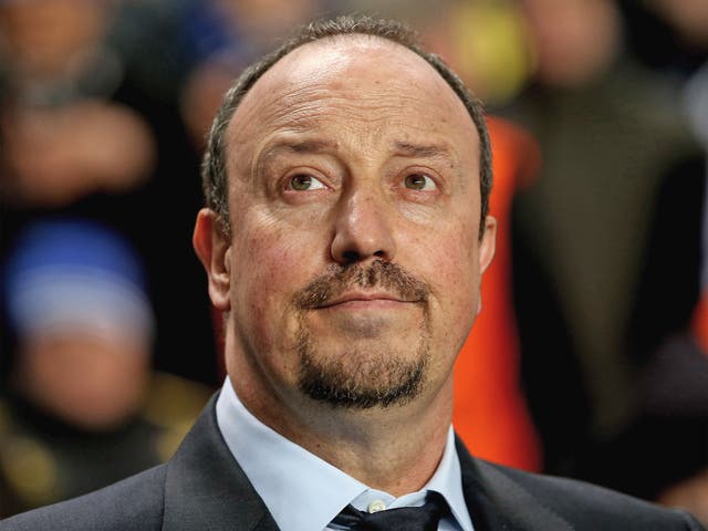 Rafa Benitez, the Chelsea interim manager, was excused of blame