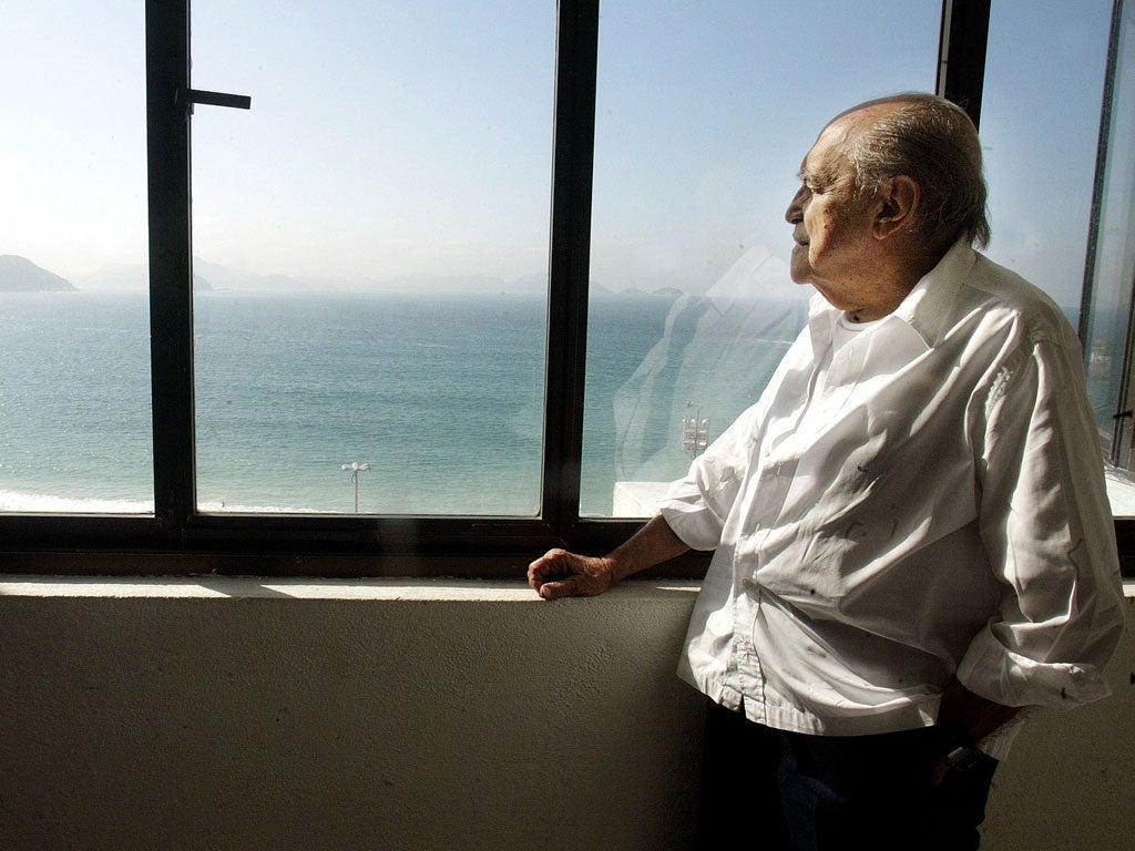 Oscar Niemeyer died late yesterday