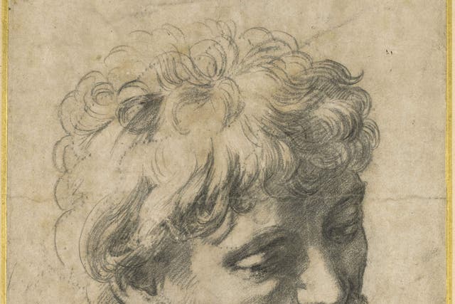 Head of a Young Apostle (c. 1519-20) which achieved a record price for the artist at auction when it sold for £29.7 million, the second highest auction price for any Old Master work of art.