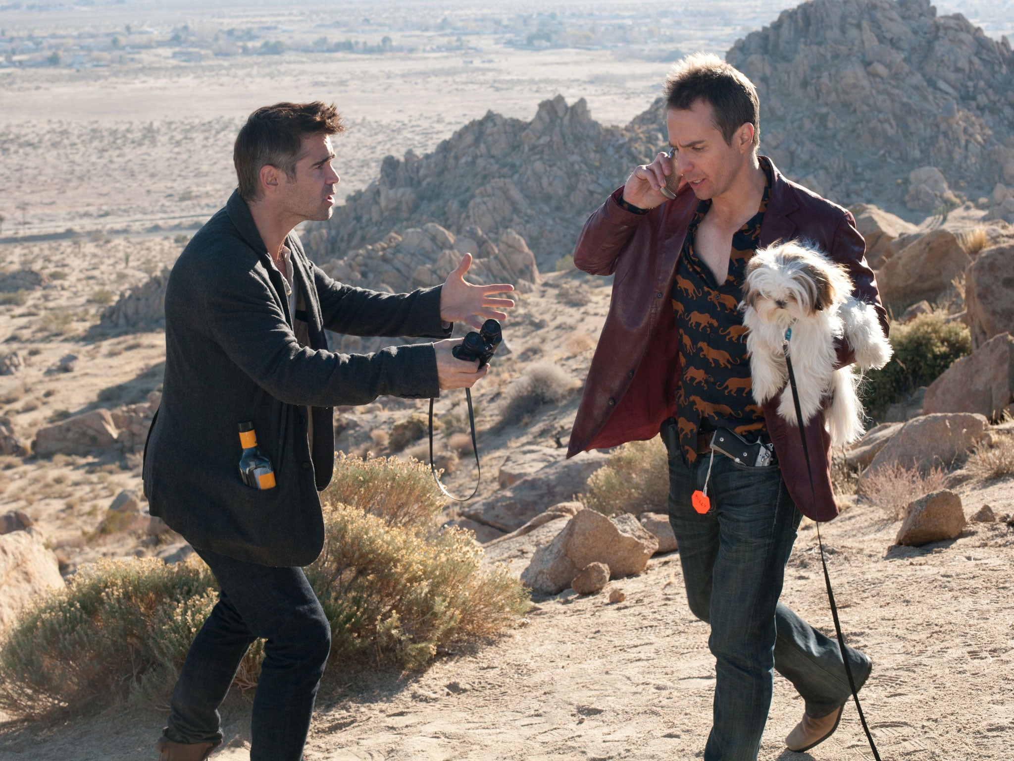 Call of the wild: Colin Farrell and Sam Rockwell in 'Seven Psychopaths'