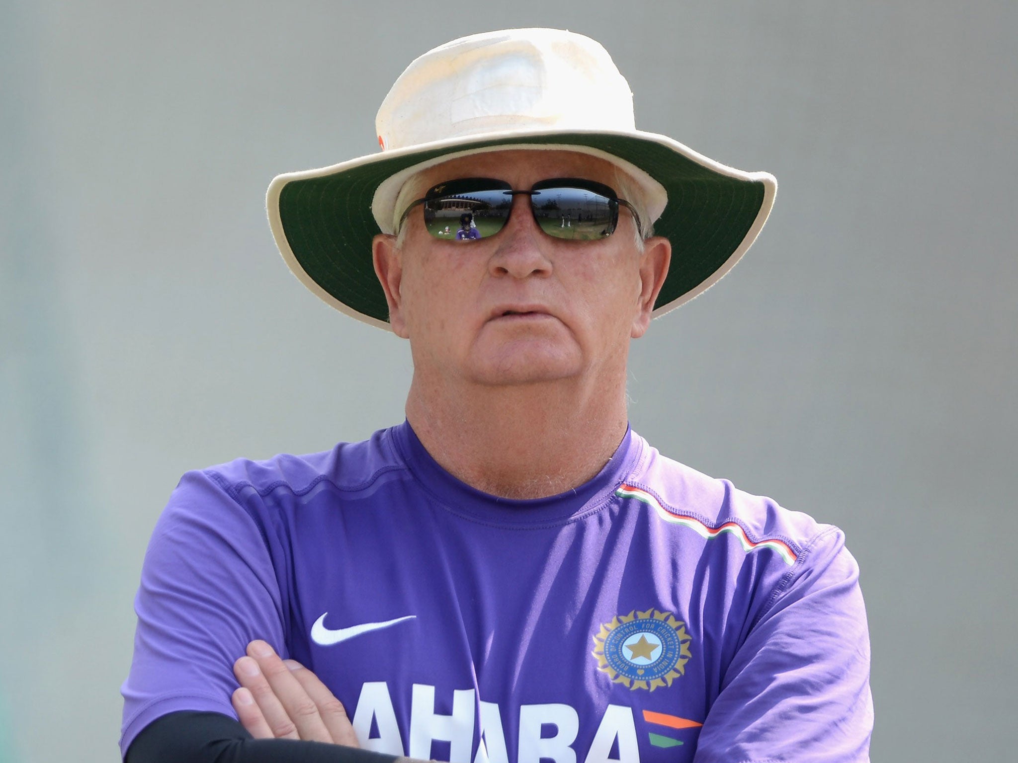 Duncan Fletcher: India's coach has presided over side's fall from first to fifth in the rankings