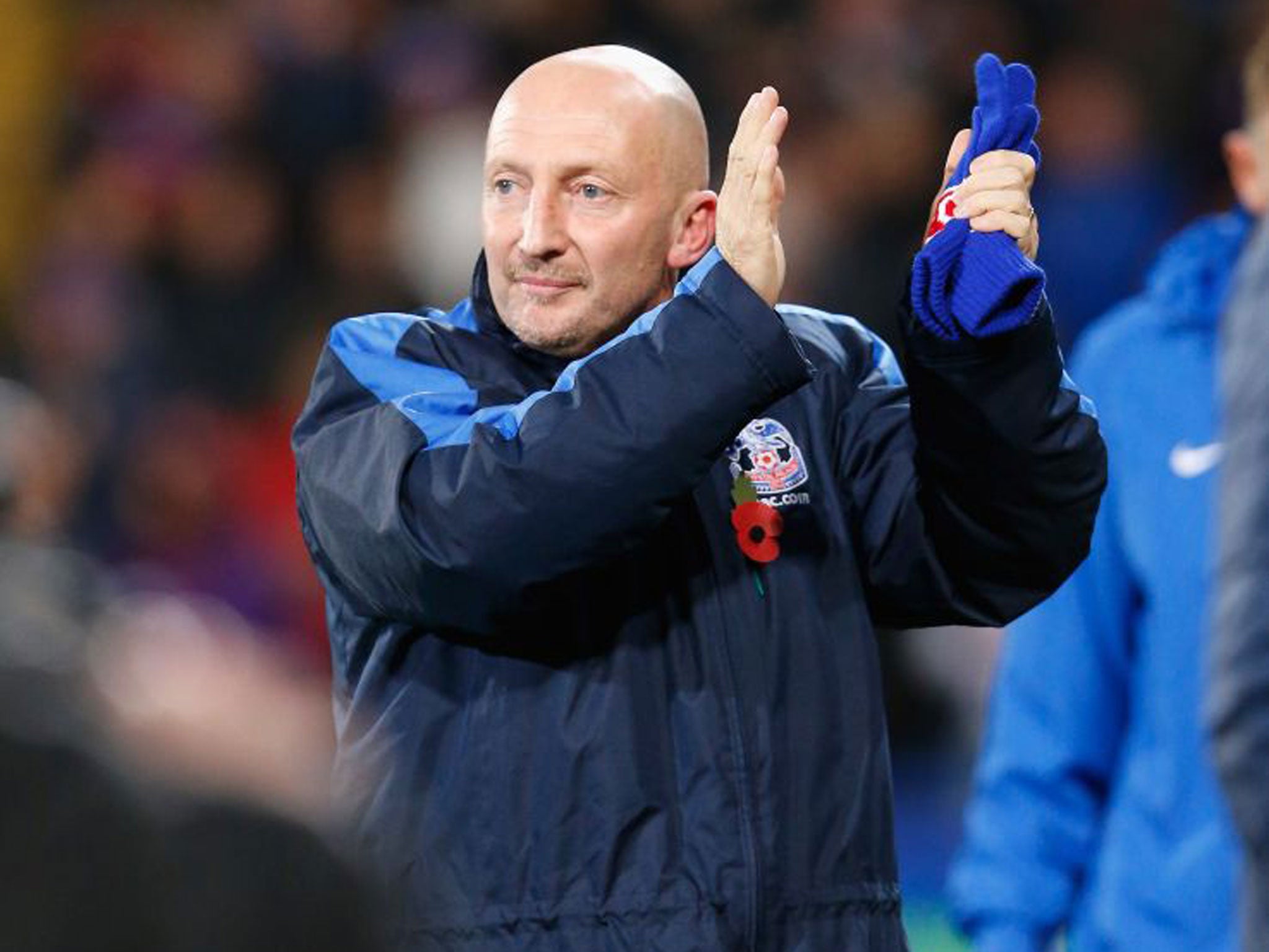 Ian Holloway has guided Crystal Palace to second in the Championship