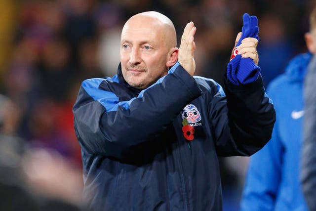 Ian Holloway has guided Crystal Palace to second in the Championship