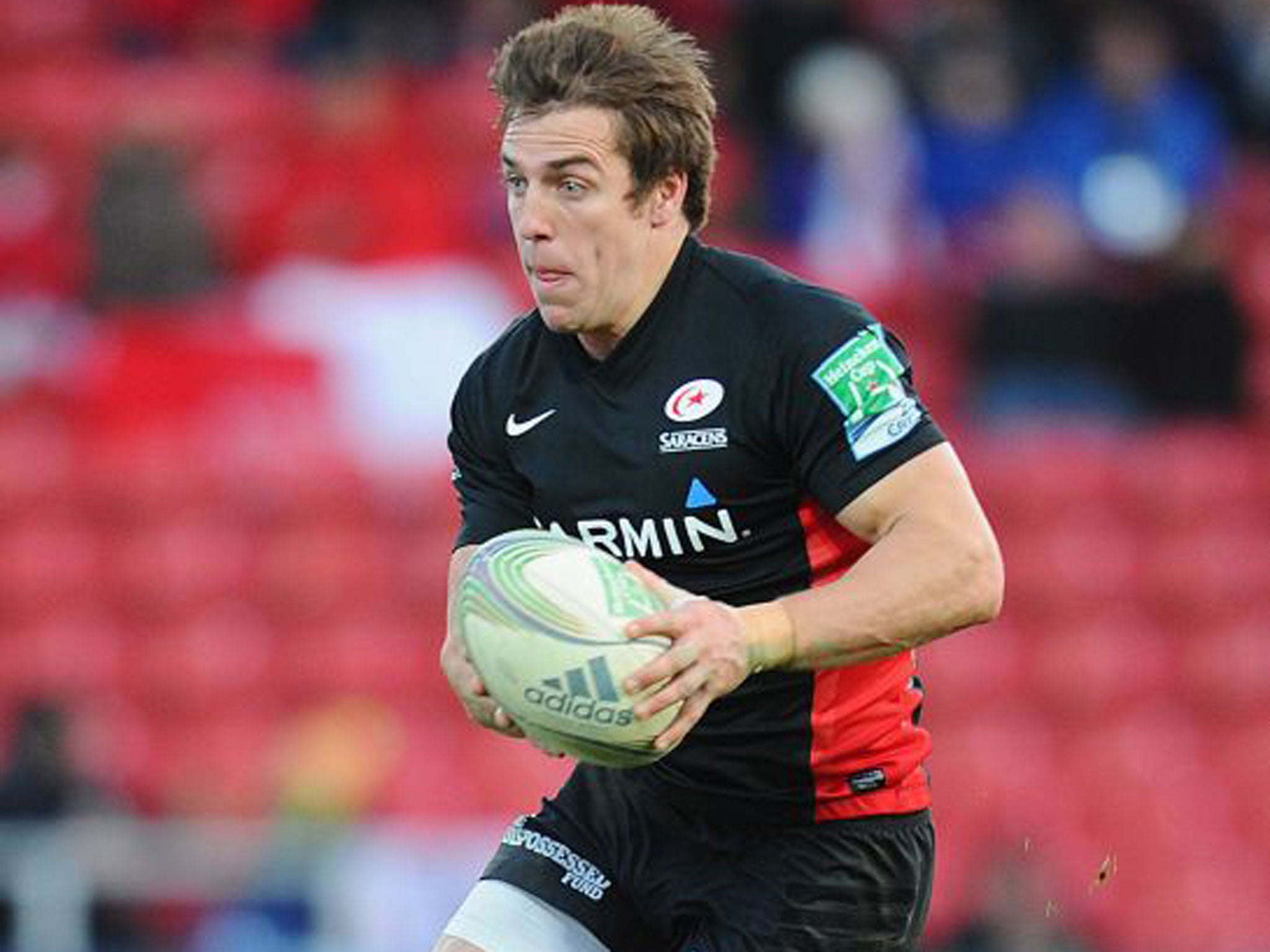 Chris Wyles in action for Saracens